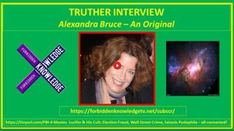 forbidden knowledge tv|Alexandra Bruce, founder and publisher of Forbidden Knowledge .